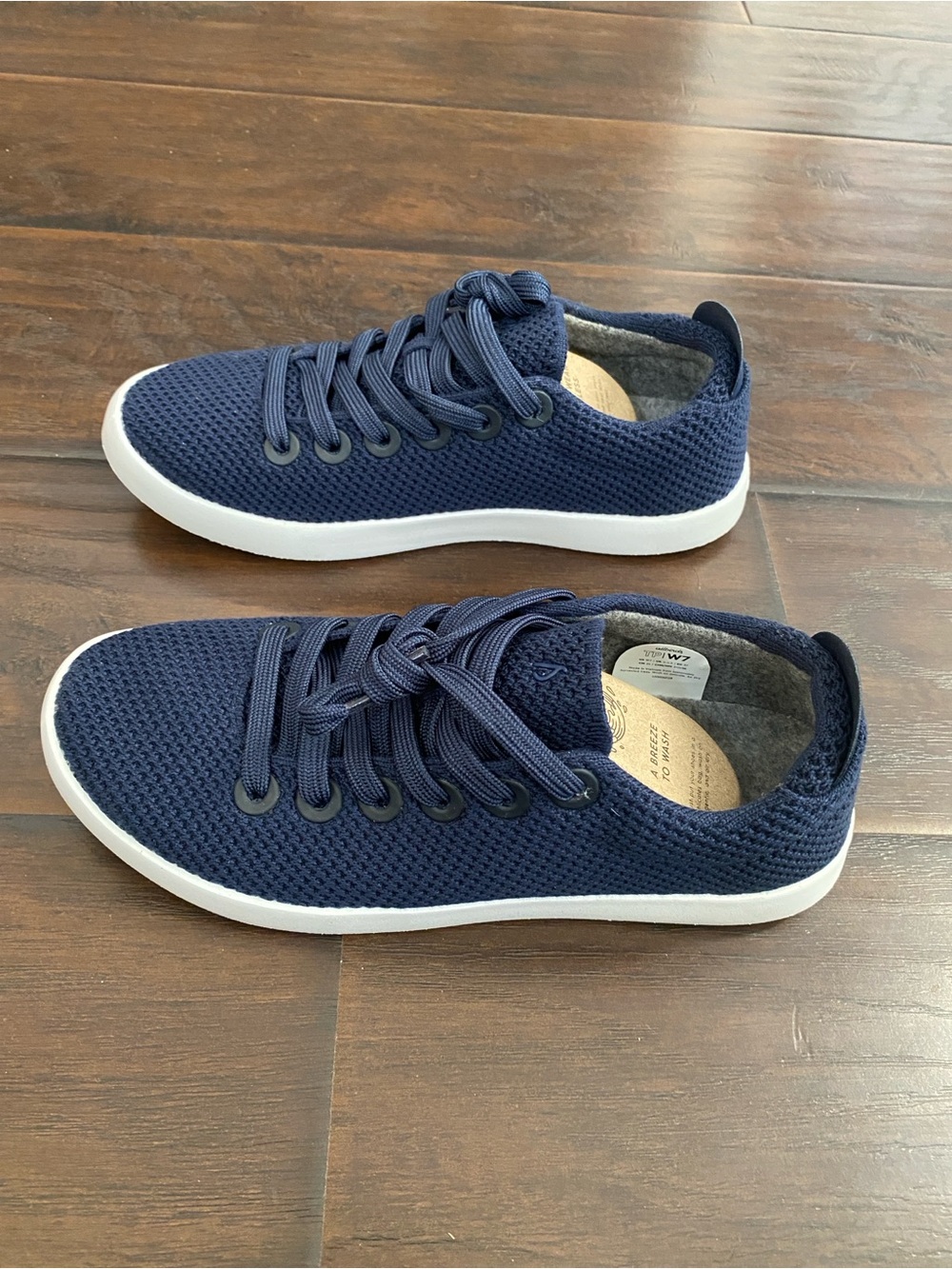 New with box allbirds Tree Piper Moonrise lace up sneakers women’s size 7 - Picture 1 of 8